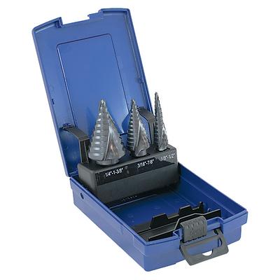 Walter 3 pc. Titanium Step Drill Bit Set - Image 2