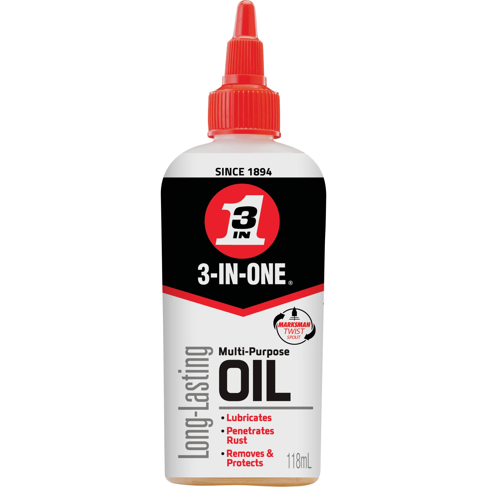 WD 40 3-In-OneĀ Multi Purpose Oil, Squeeze Bottle - 118mL