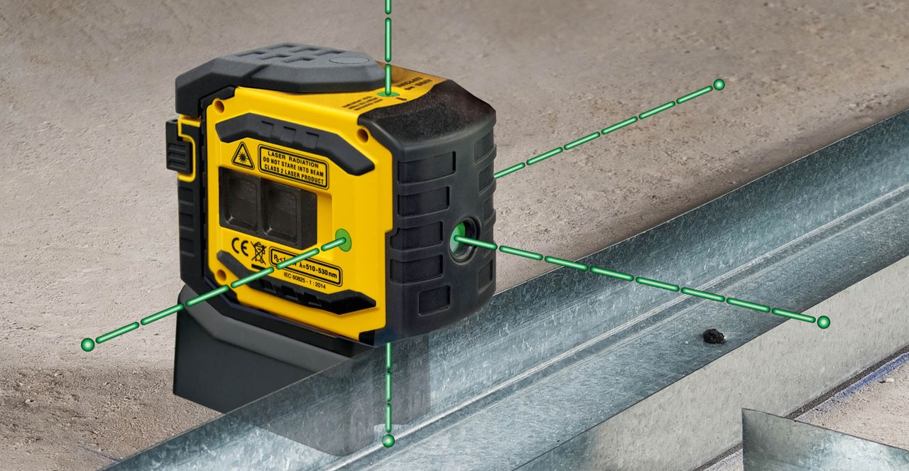 Stabila LA-5PG Green Self Leveling 5-Point/Dot Beam Laser - Image 4