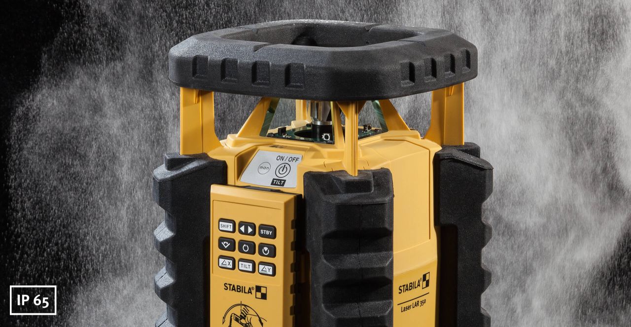 Stabila LAR350 Weather-Proof Auto Leveling Rotary Laser Kit - Image 3