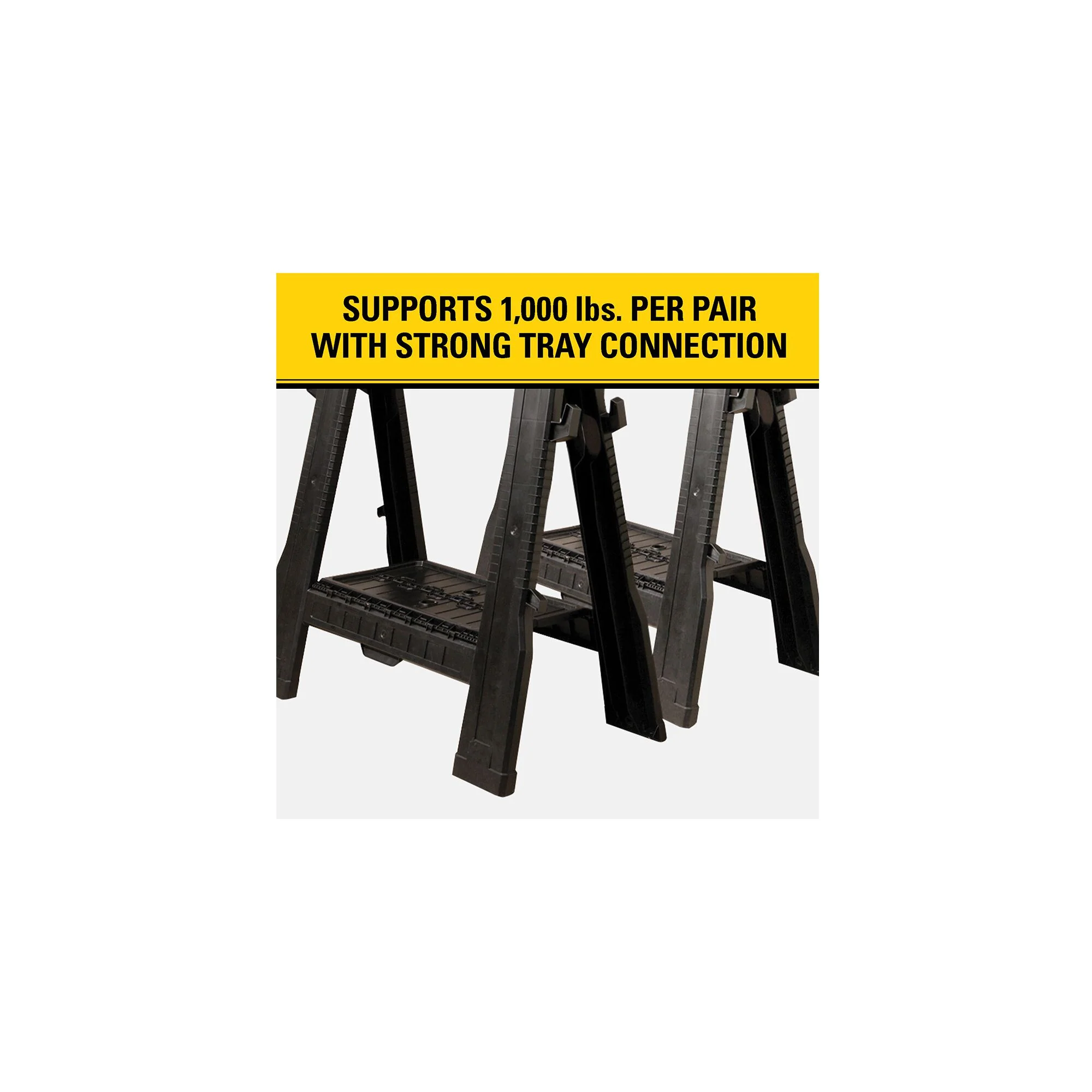 Stanley Folding Sawhorse Twin Pack - Image 12
