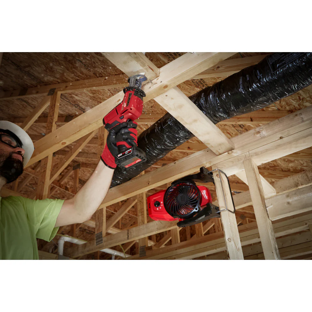 Milwaukee M12 Cordless Mounting Fan - Tool Only - Image 6