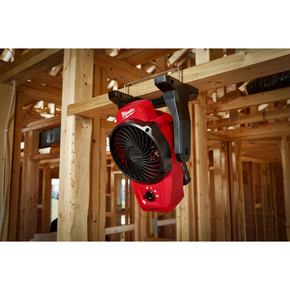 Milwaukee M12 Cordless Mounting Fan - Tool Only - Image 8