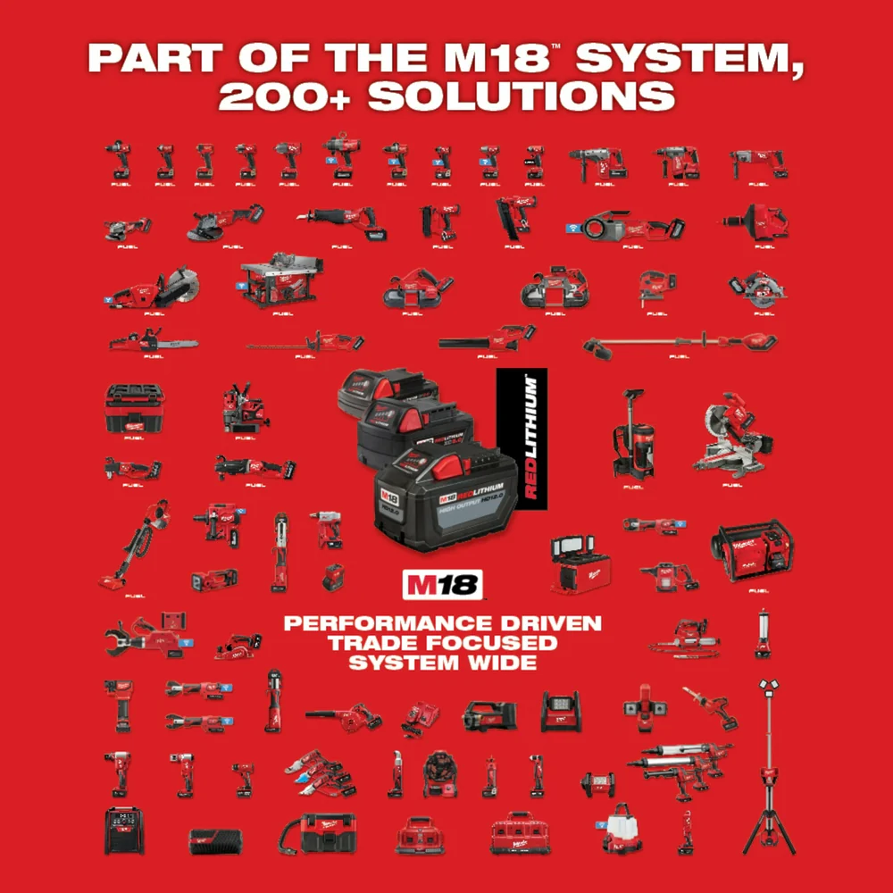 Milwaukee M18 FUEL Cordless 3-in-1 Backpack Vacuum - Tool Only - Image 14