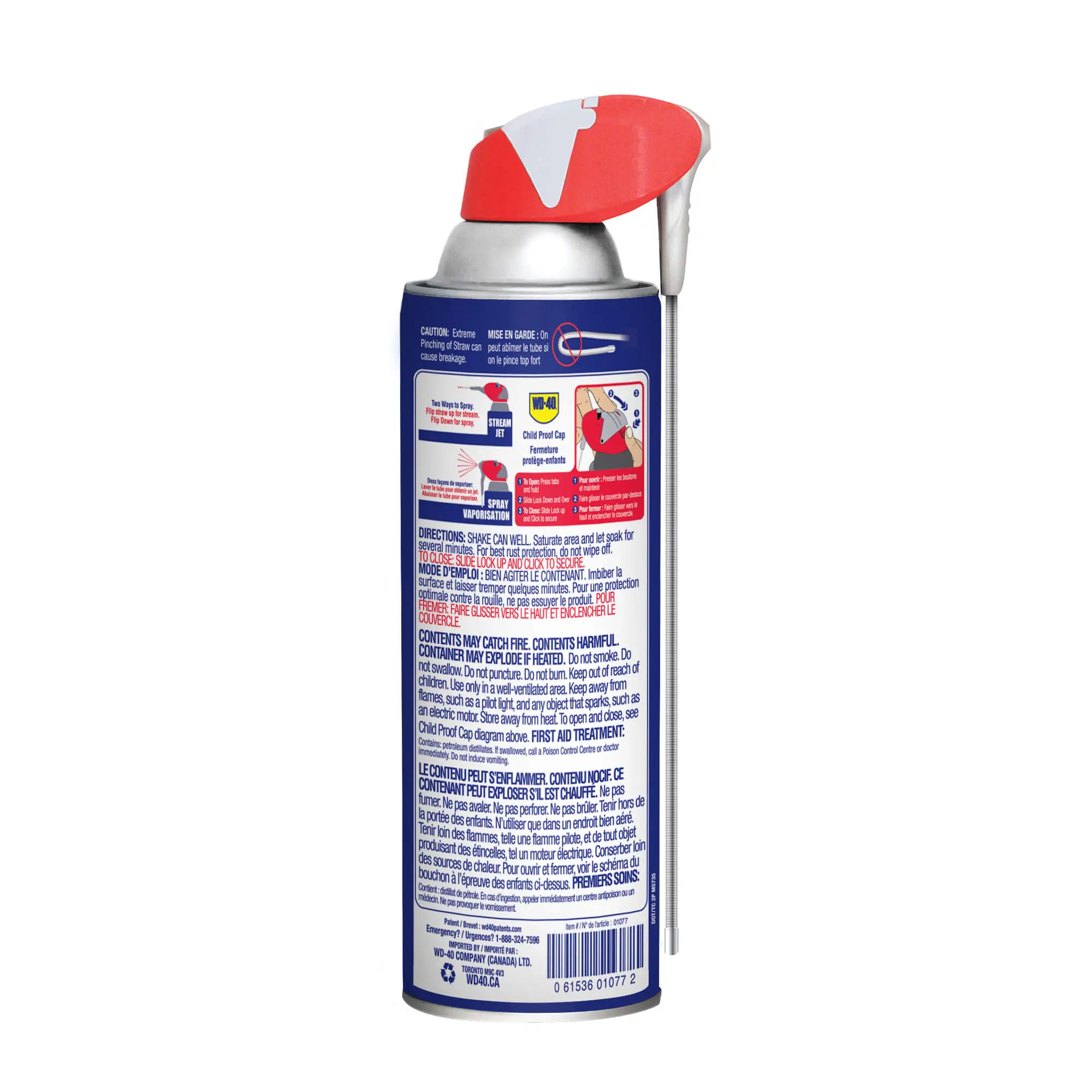 WD-40® EZ-Reach Multi-Use Lubricant w/ Smart Straw - 408g - Image 2