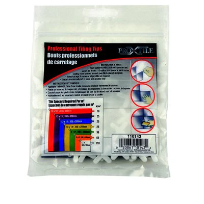 75PK Tile Spacers - 5mm (3/16") - Image 2
