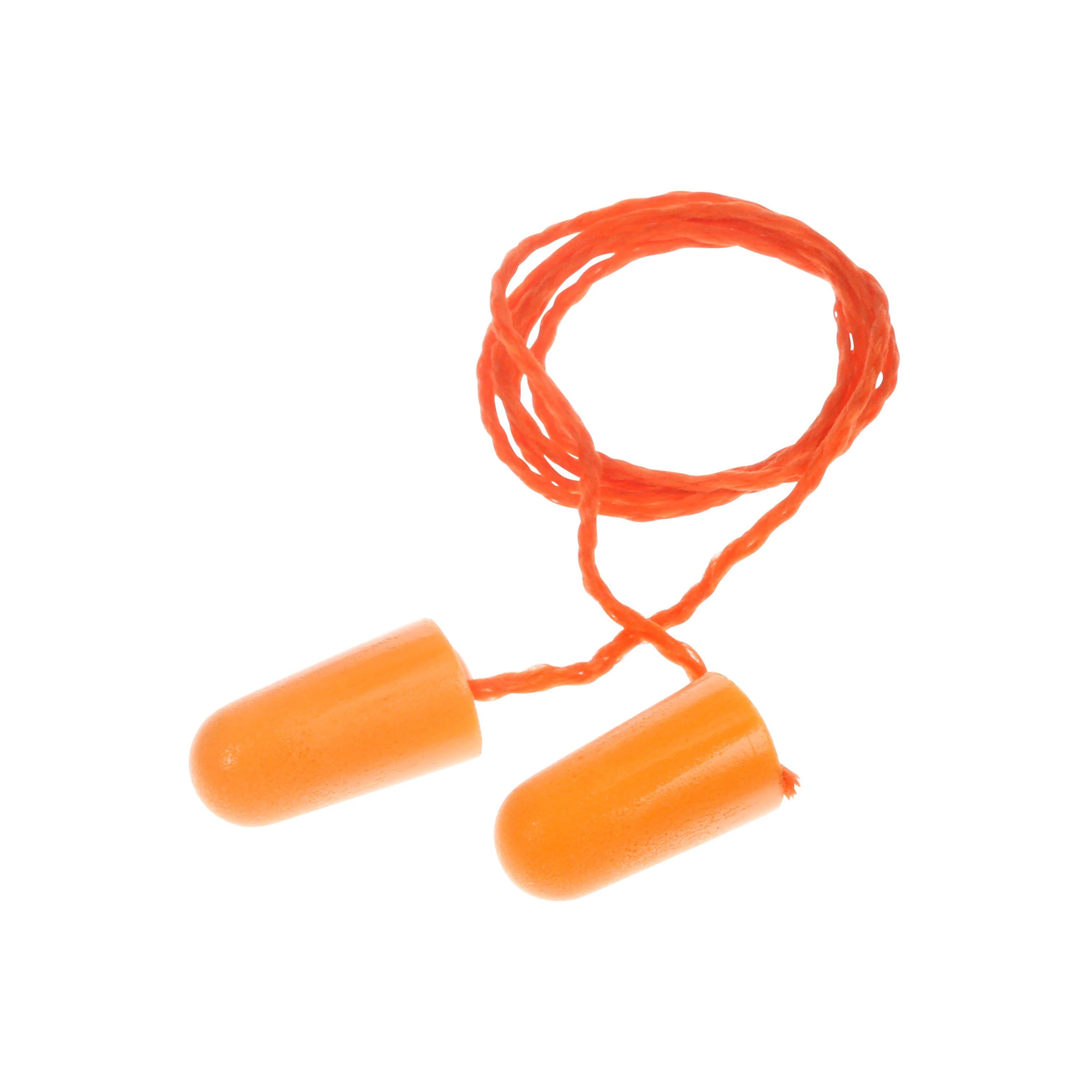3M™ Orange Corded Foam Earplugs (100 Pack) - Image 3