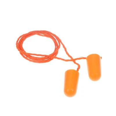 3M™ Orange Corded Foam Earplugs (100 Pack) - Image 4