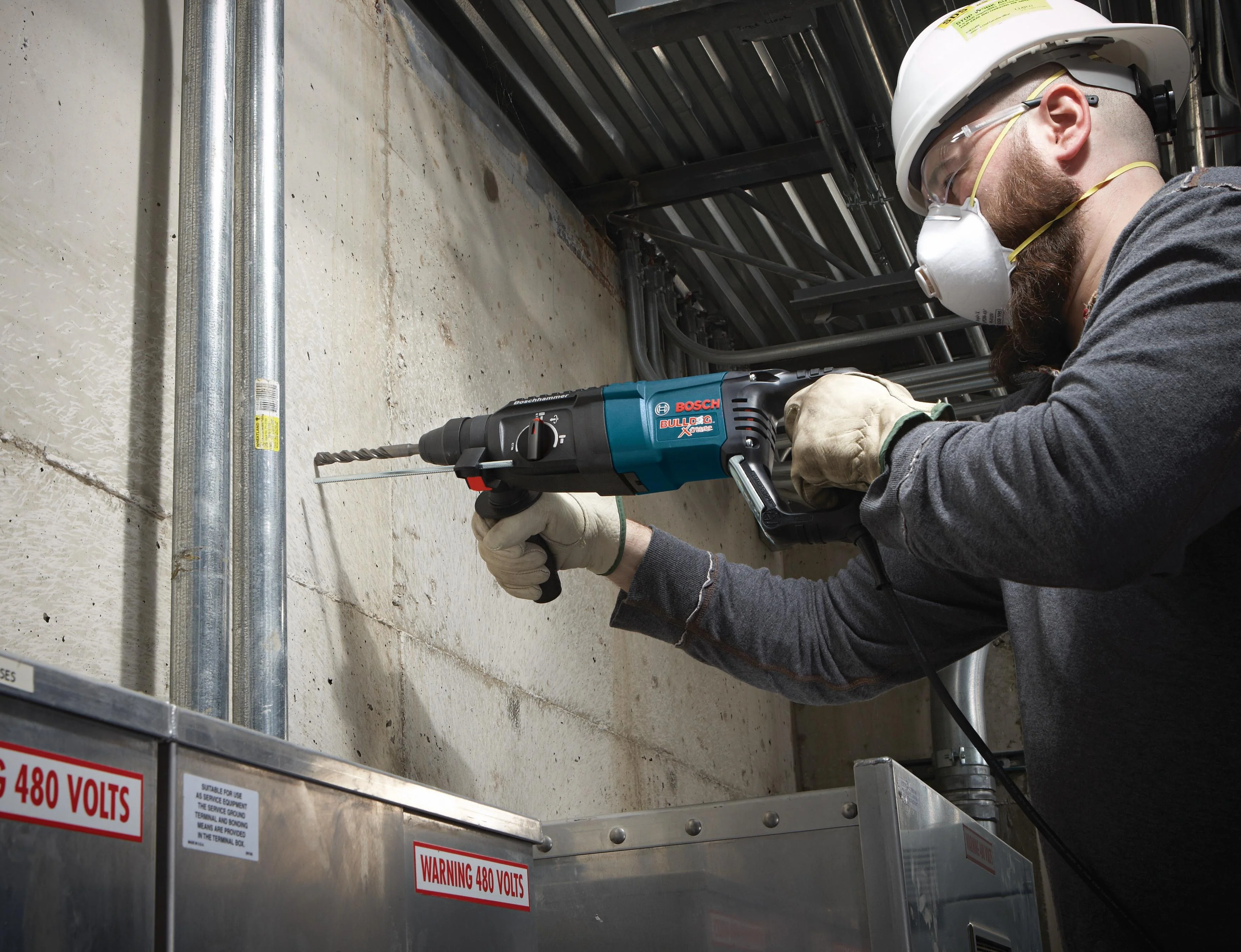Bosch SDS Plus® Bulldog™ Xtreme 1" D-Handle Rotary Hammer - Image 5