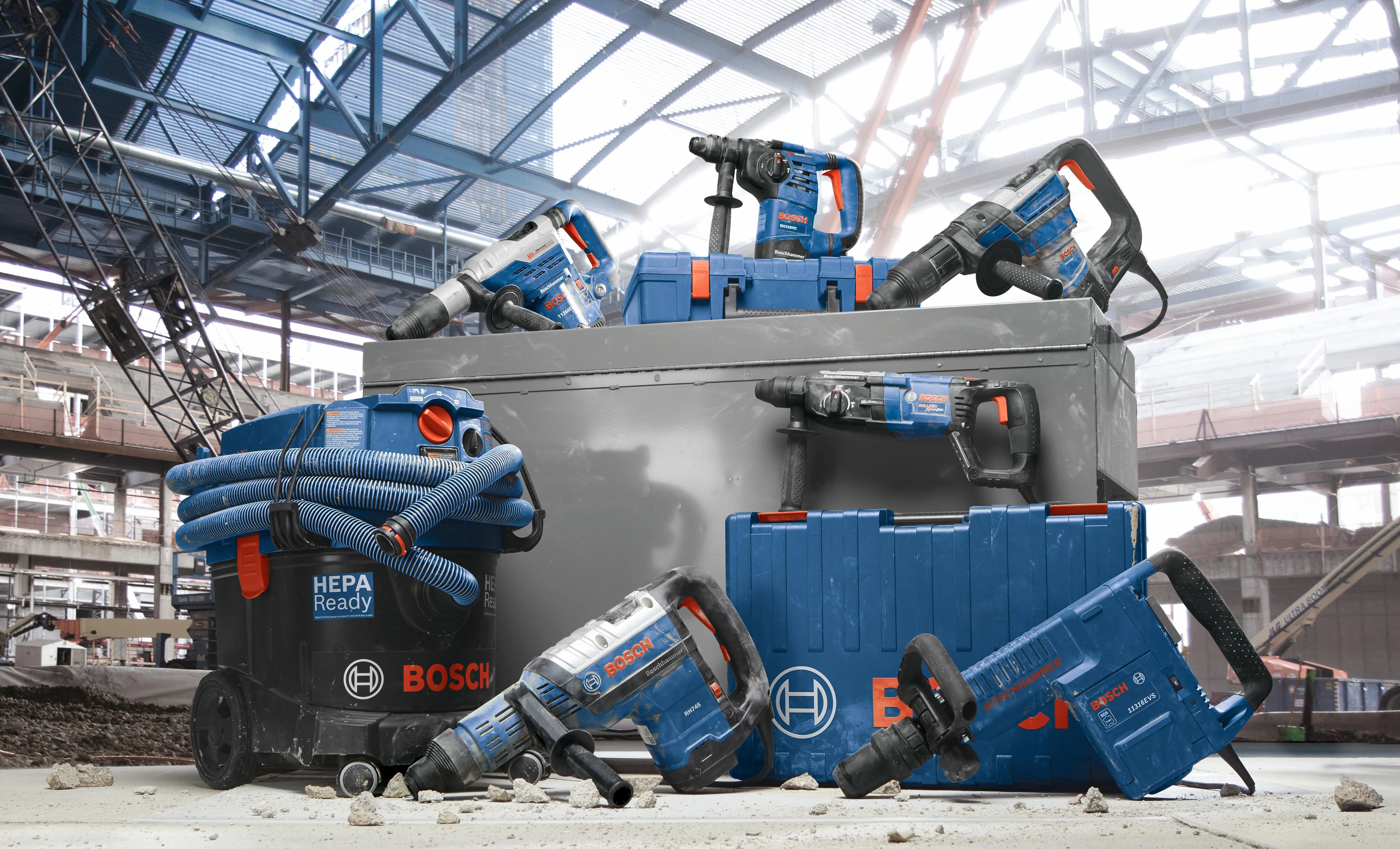 Bosch 14 Amp SDS MAX® Demolition Hammer - Image 8