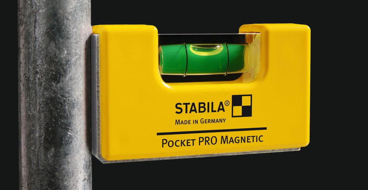 Stabila Pocket Pro Magnetic Spirit Level - 3" - Image 3