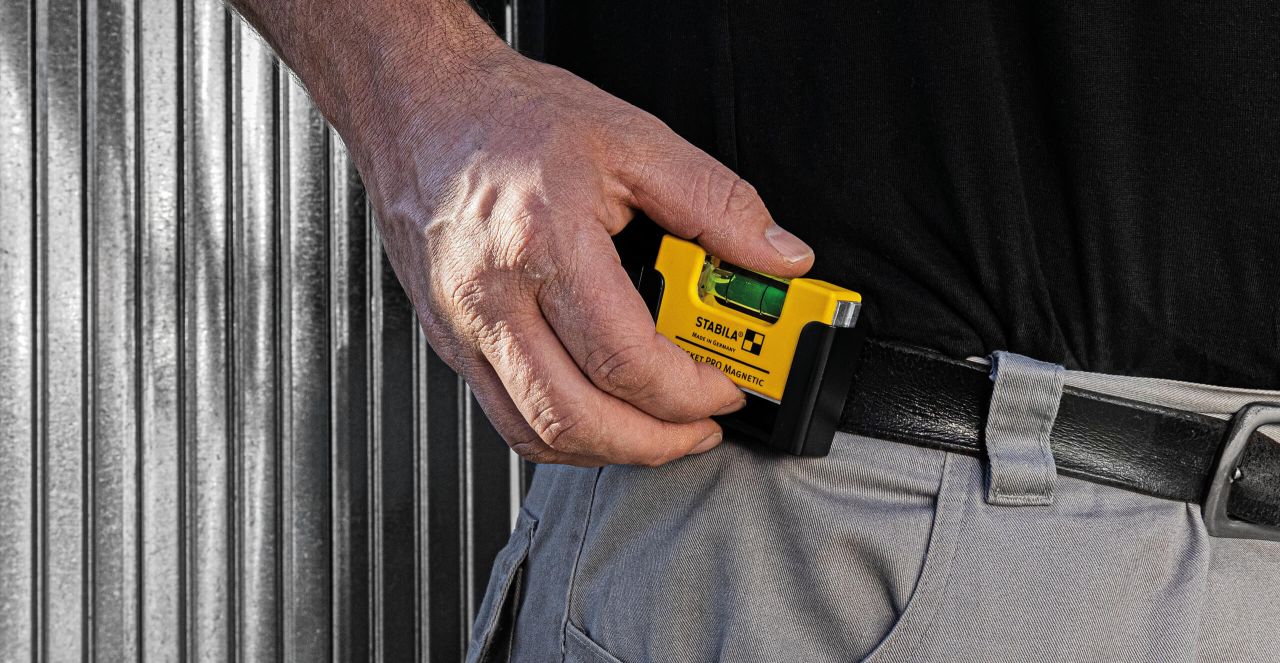 Stabila Pocket Pro Magnetic Spirit Level - 3" - Image 6