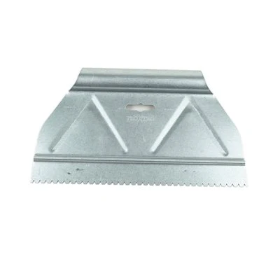 Tooltech 9" Galvanized Steel Spreader - 1/8" V-Notch - Image 2