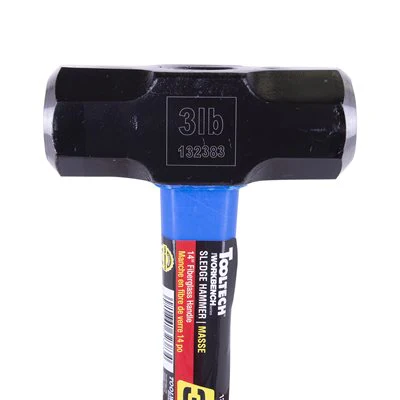 Tooltech 16" Fibreglass Handle 3lb Mini Sledge Hammer - Image 5