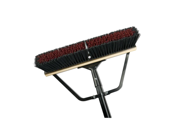 Vileda 24" Trooper Combo Synthetic Push Broom