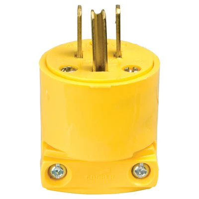 Vinyl Plug 15A-125V Male