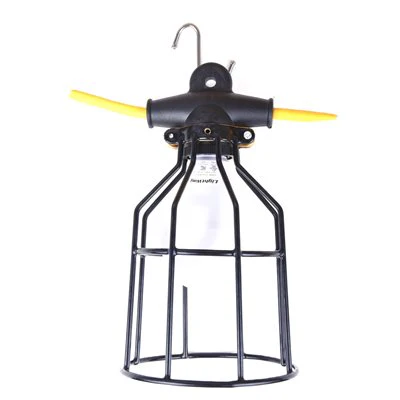Industrial 15W LED String Light Set 10-Cage SJTW 12/3 - 100ft - Image 5
