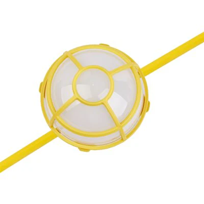 Industrial 60W LED String Work Light Set 5-Head SJTW 16/3 - 50ft - Image 3