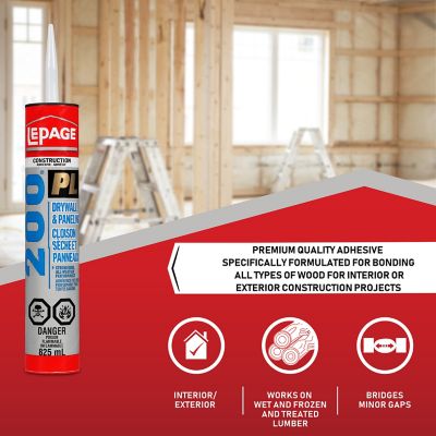 LePage PL200 Drywall & Paneling Adhesive - 295mL - Image 5