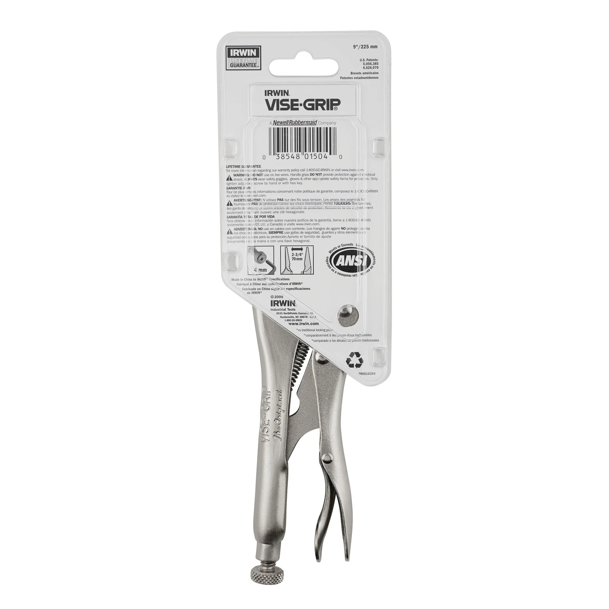 Irwin Vise-Grip 9" Locking Pliers w/ Wire Cutter - Image 10