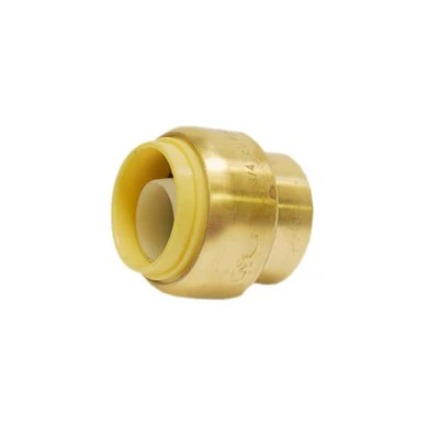 Push-Fit Lead Free End Cap - 1/2"