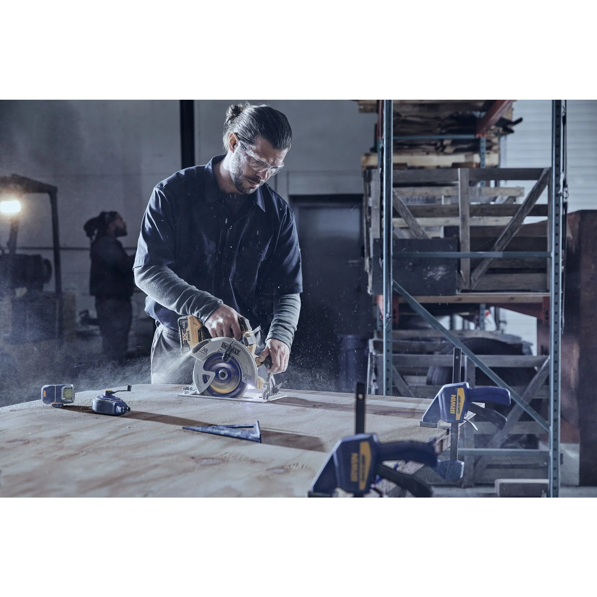 Irwin Hi-Contrast Aluminum Rafter Square - 7" - Image 6