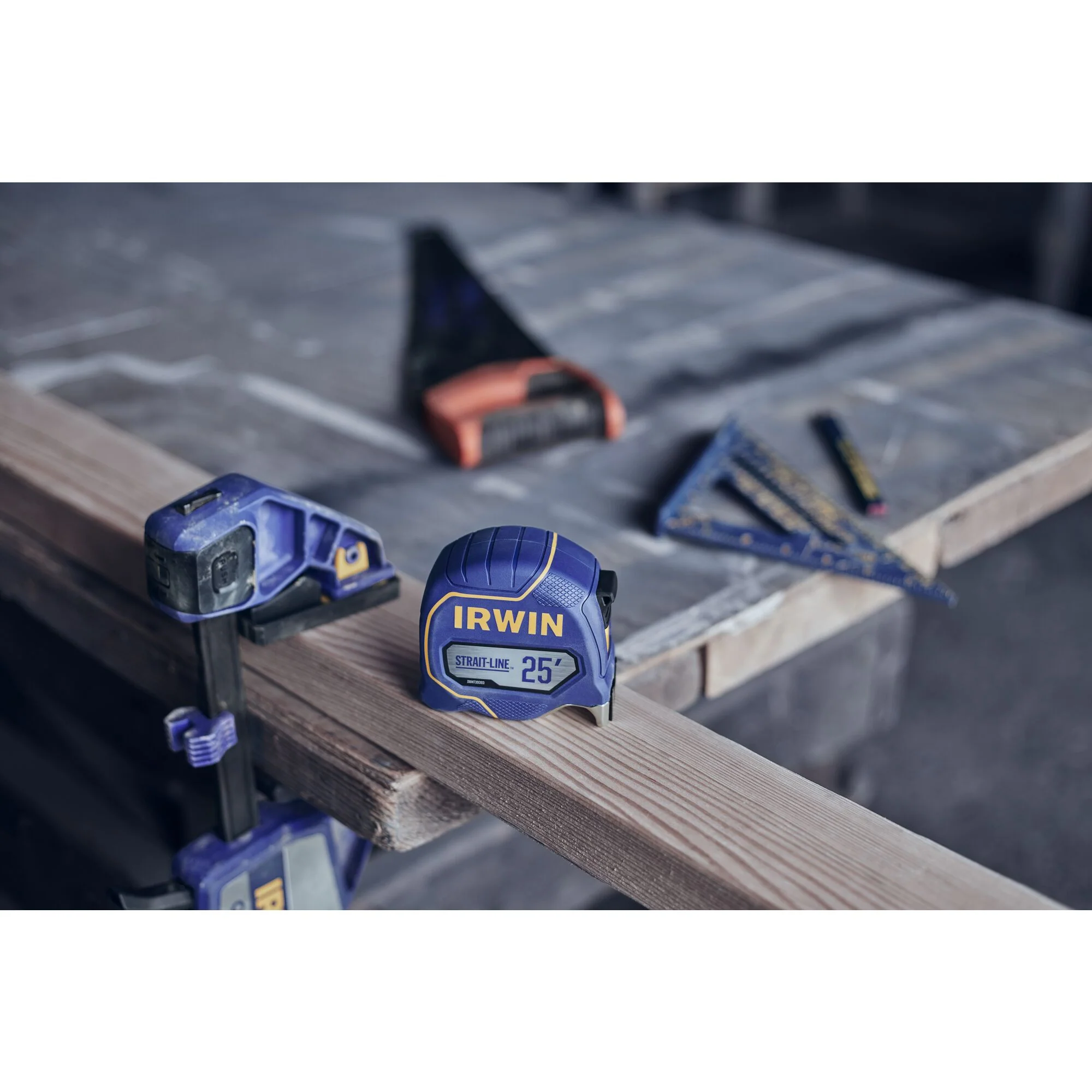 Irwin Hi-Contrast Aluminum Rafter Square - 7" - Image 8