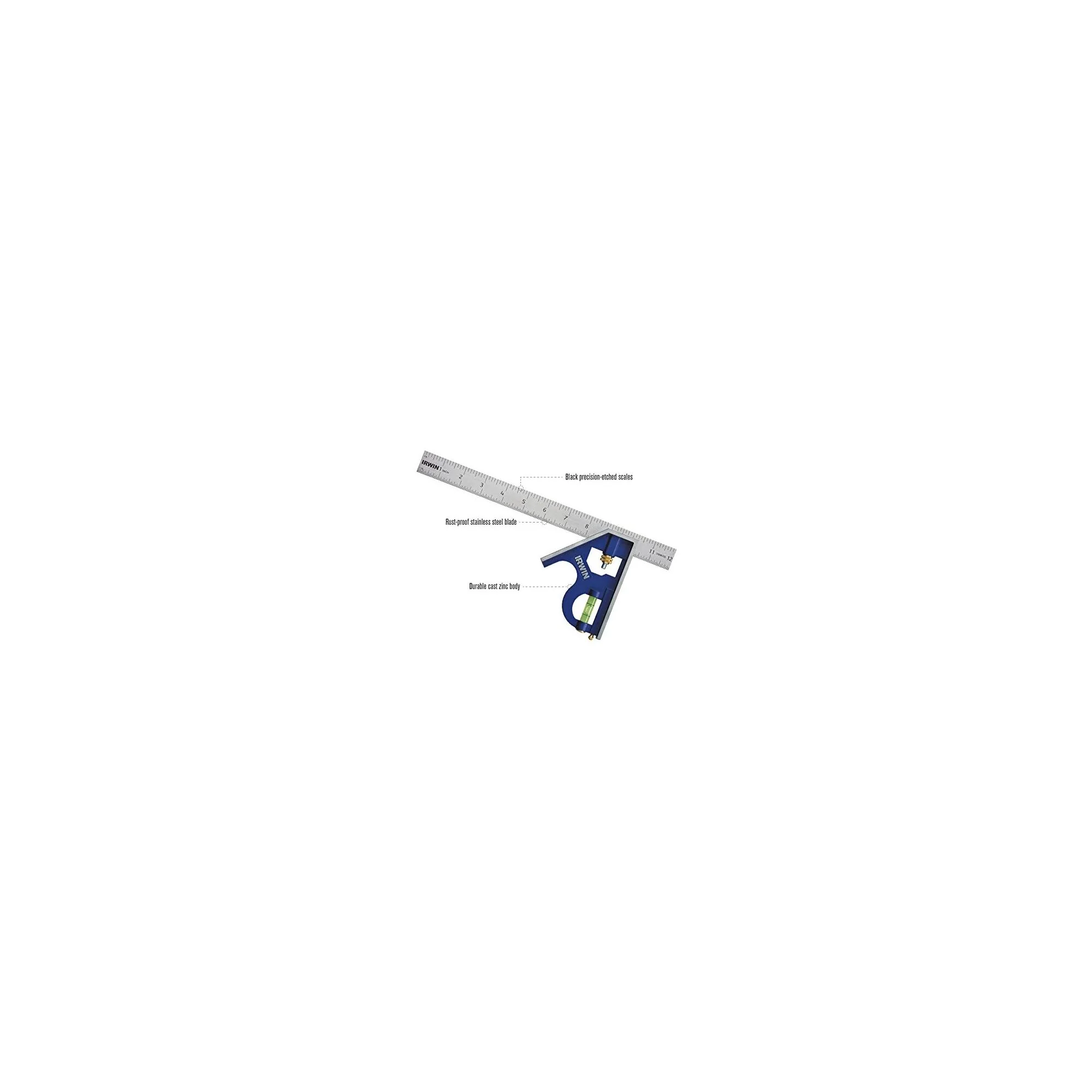 Irwin Metal Body Combination Square - 12" - Image 2