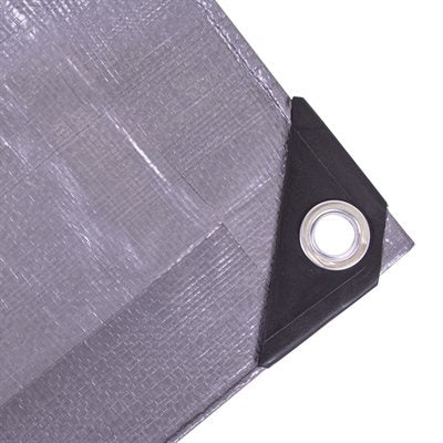 Stinson Extra Heavy Duty Silver Tarp - 15ft x 20ft - Image 3