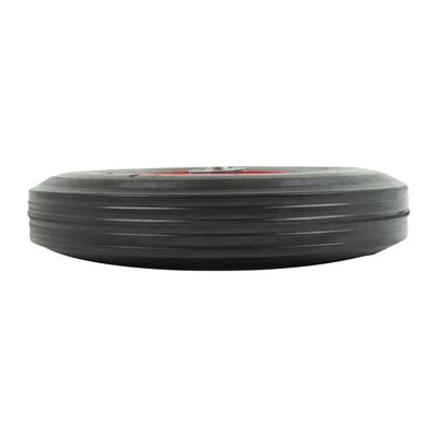 Replacement 10" Flat Free Wheel For Hand Trolly - Image 2