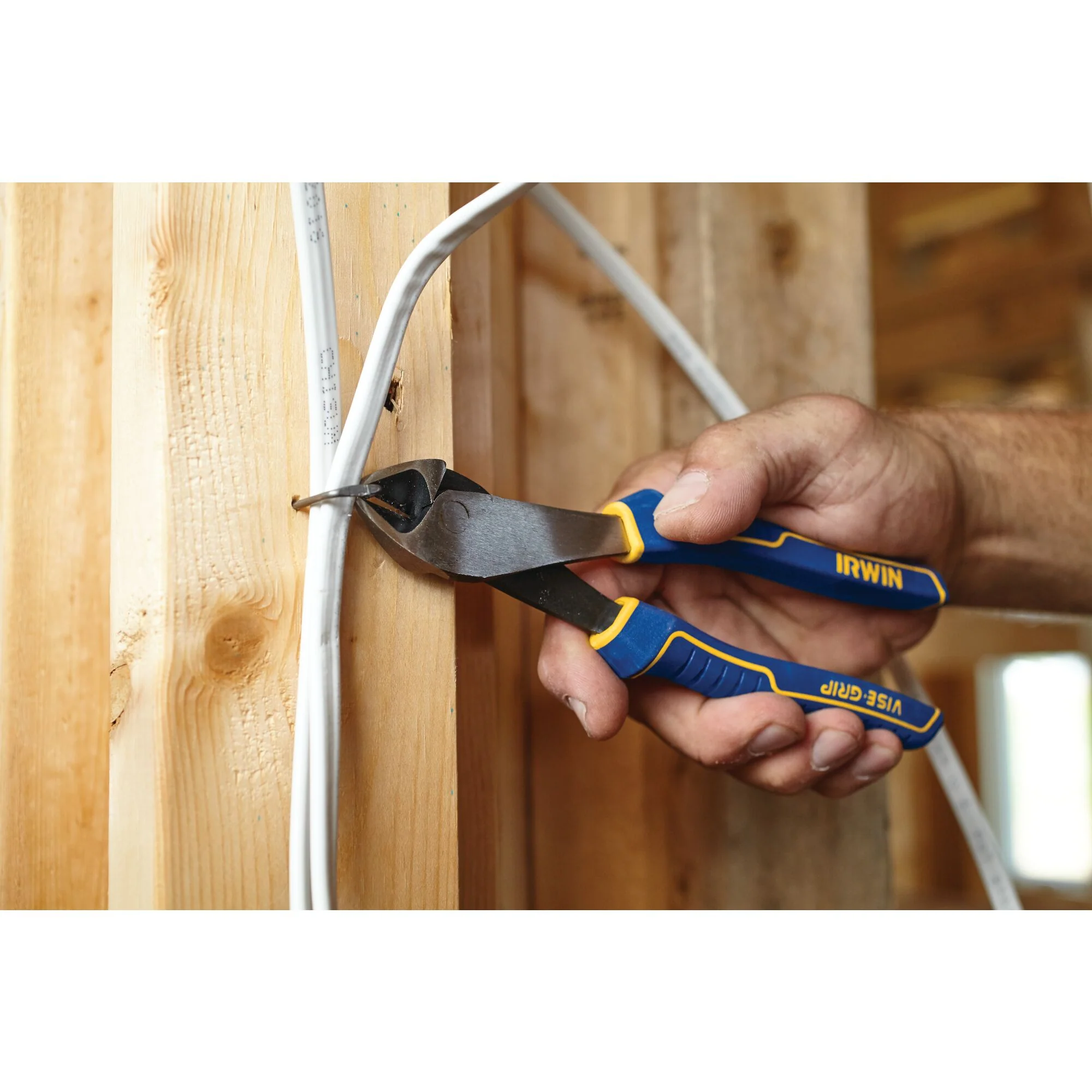 Irwin Vise-Grip Laser Hardened 8" Diagonal Cutting Pliers - Image 3