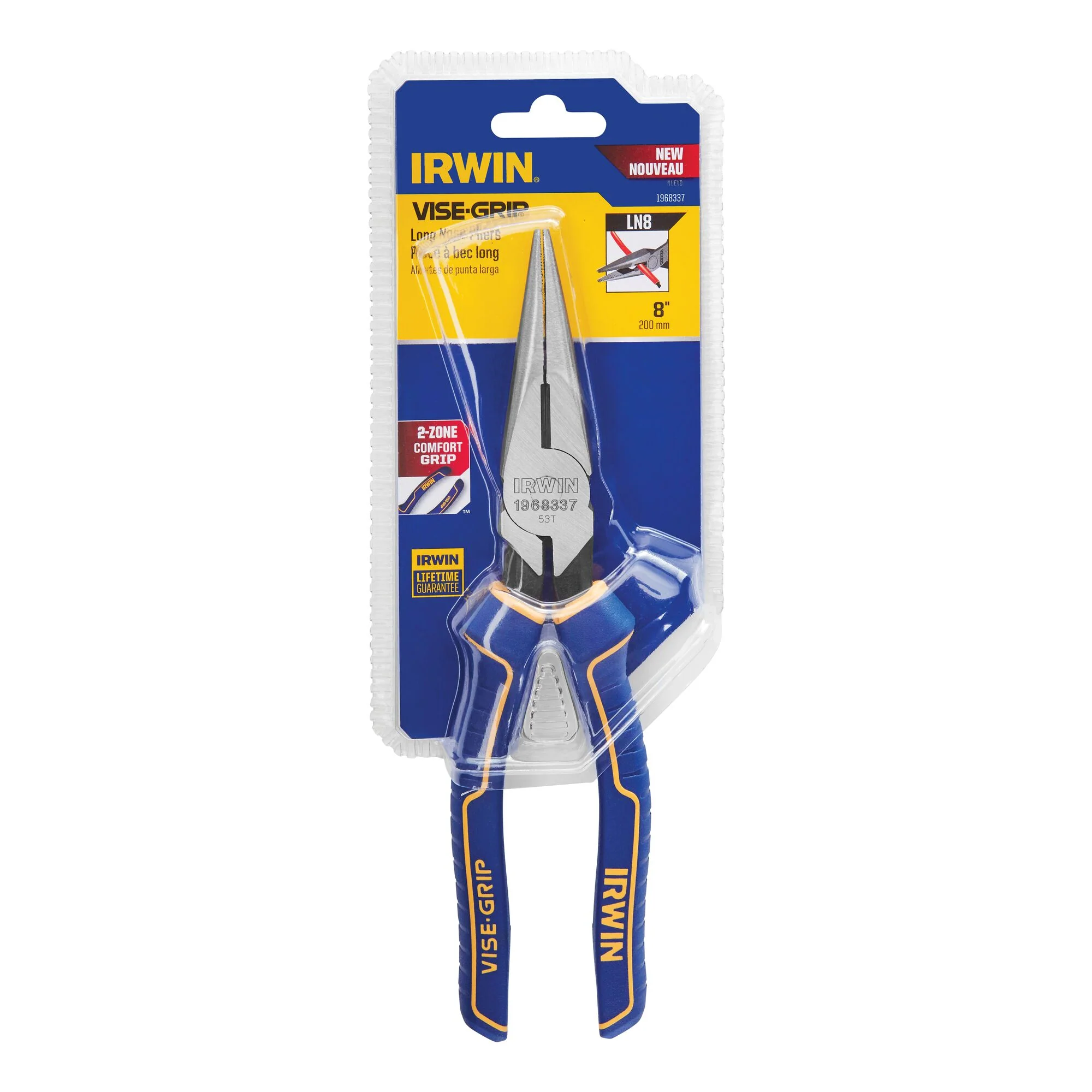 Irwin Vise-Grip 8" Long Nose Pliers - Image 2