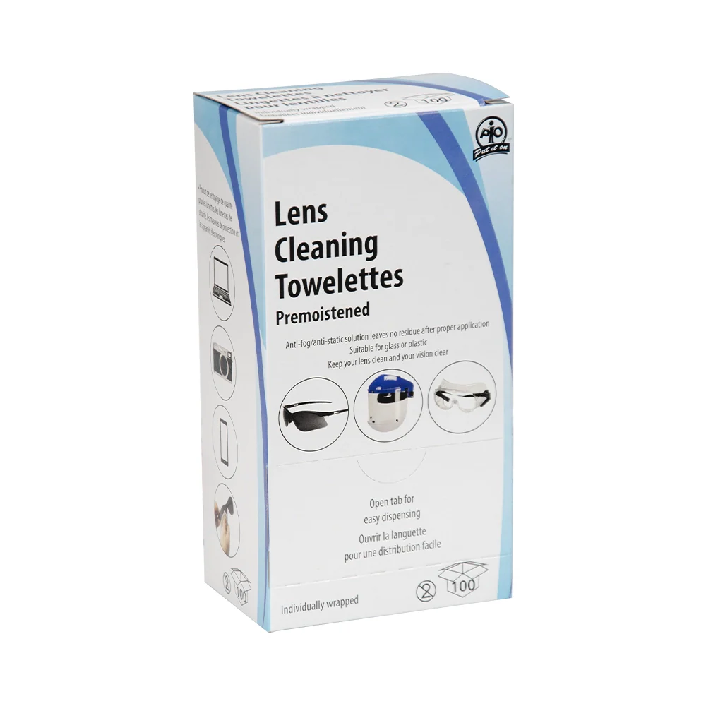 Wasip 100PK Lens Cleaning Towelettes - Image 2