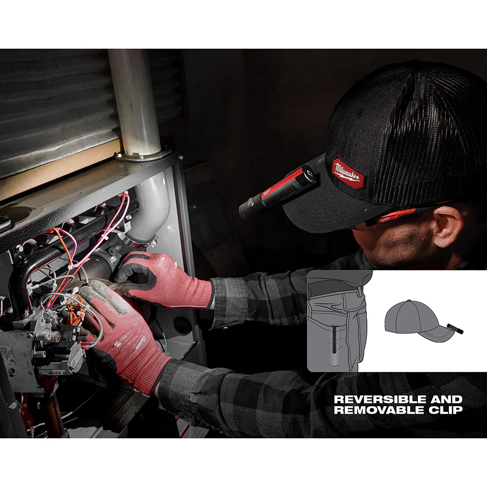 Milwaukee Rechargeable 500L Everyday Carry Flashlight w/ Magnet - Image 8