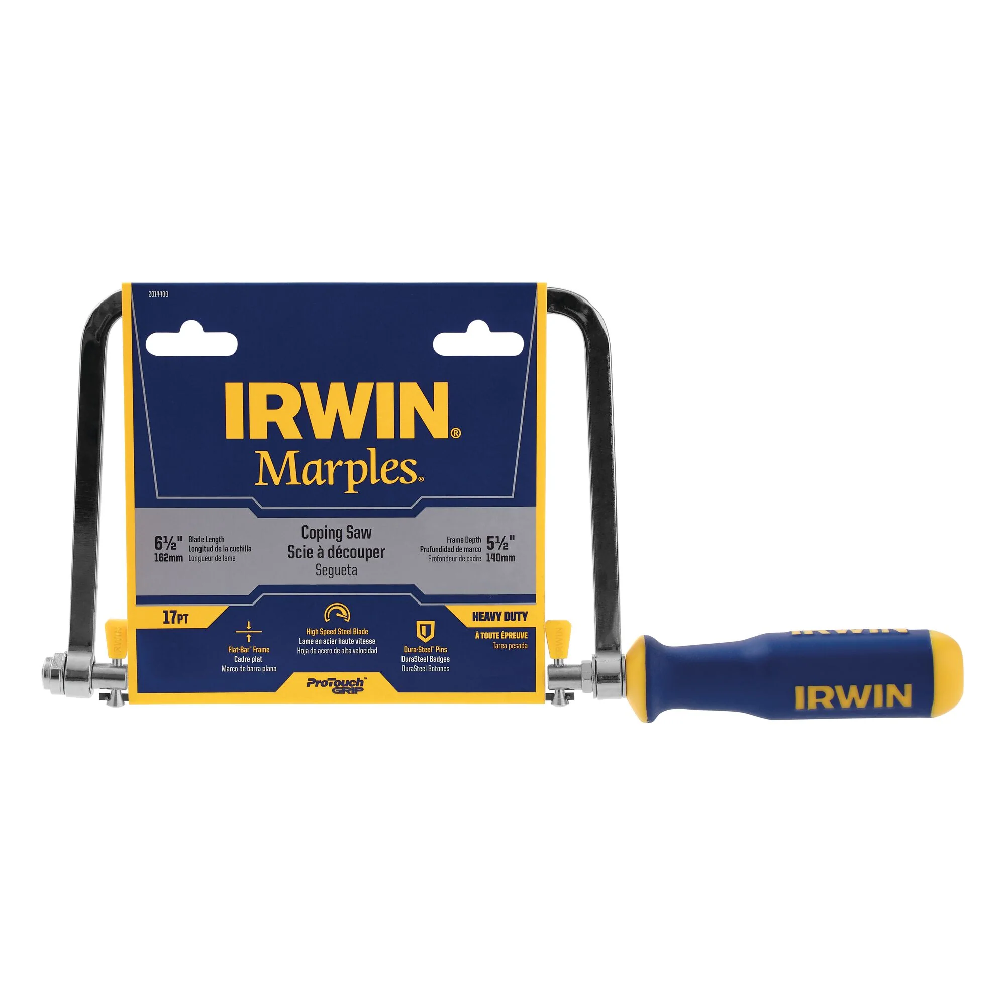 Irwin 6-1/2" ProTouch Coping Saw - Image 10