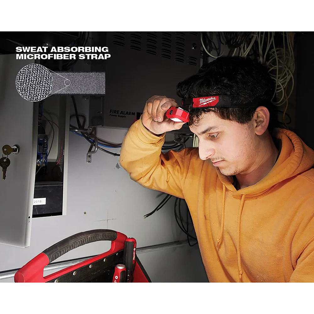 Milwaukee 350 Lumens LED Headlamp - Image 6