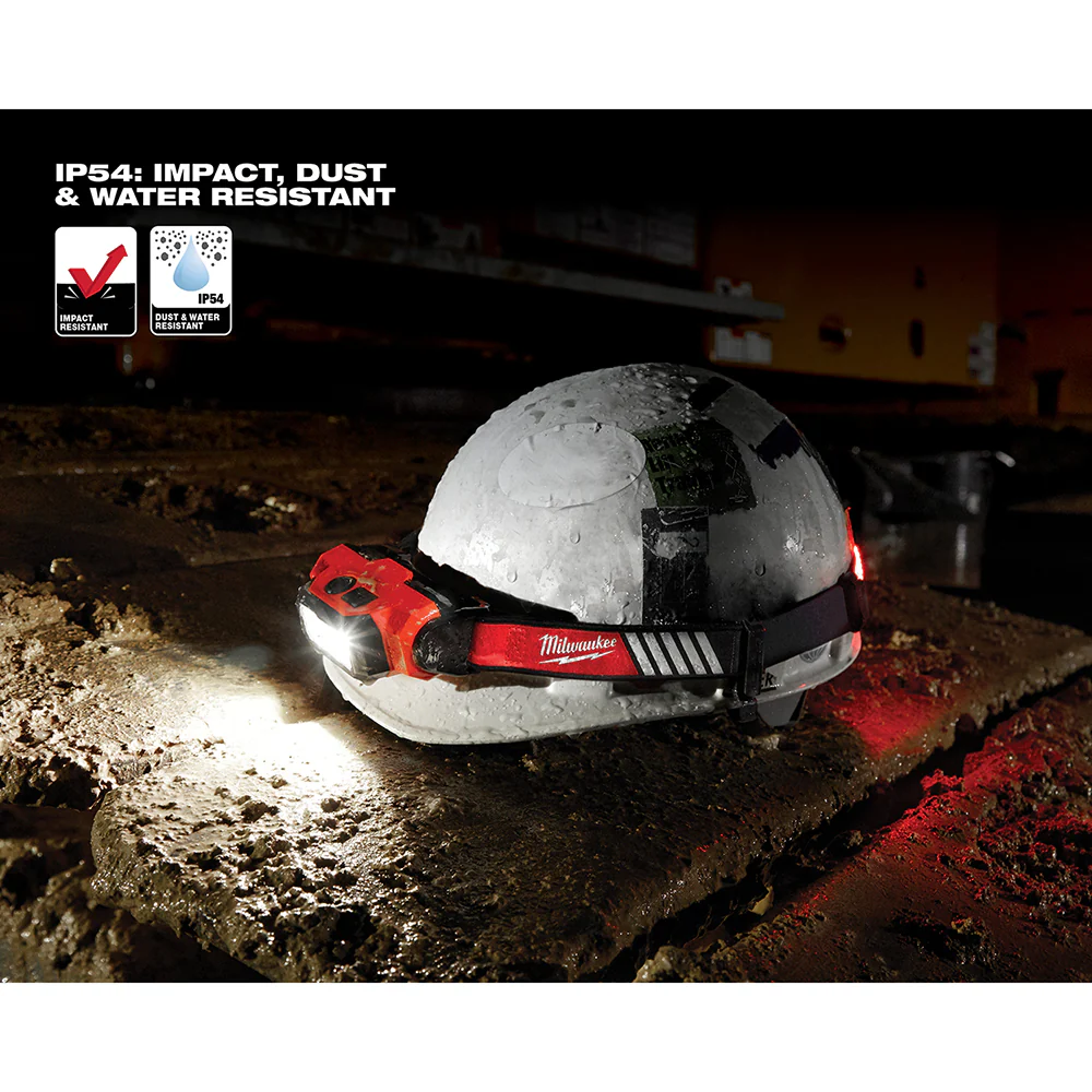 Milwaukee USB Rechargeable BEACON Hard Hat Light - Image 7