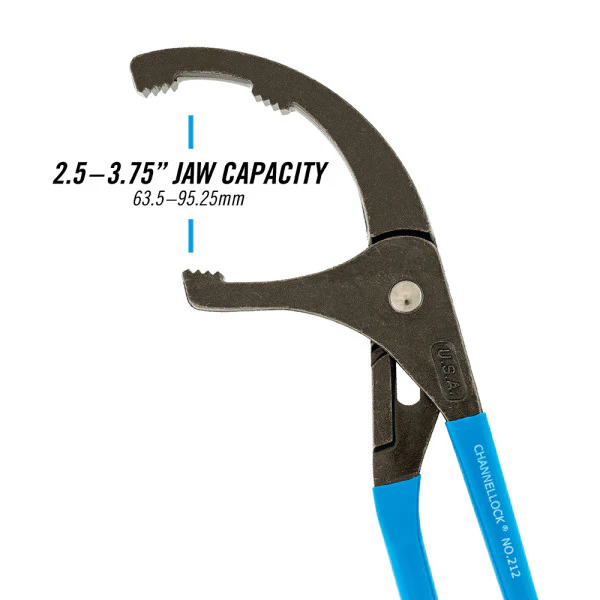 Channellock Oil Filter/PVC Pliers - 12" - Image 4