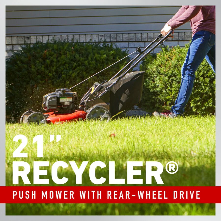 Toro 21" Recycler High Wheel Push Gas Lawn Mower (140.0 cc) - Image 3