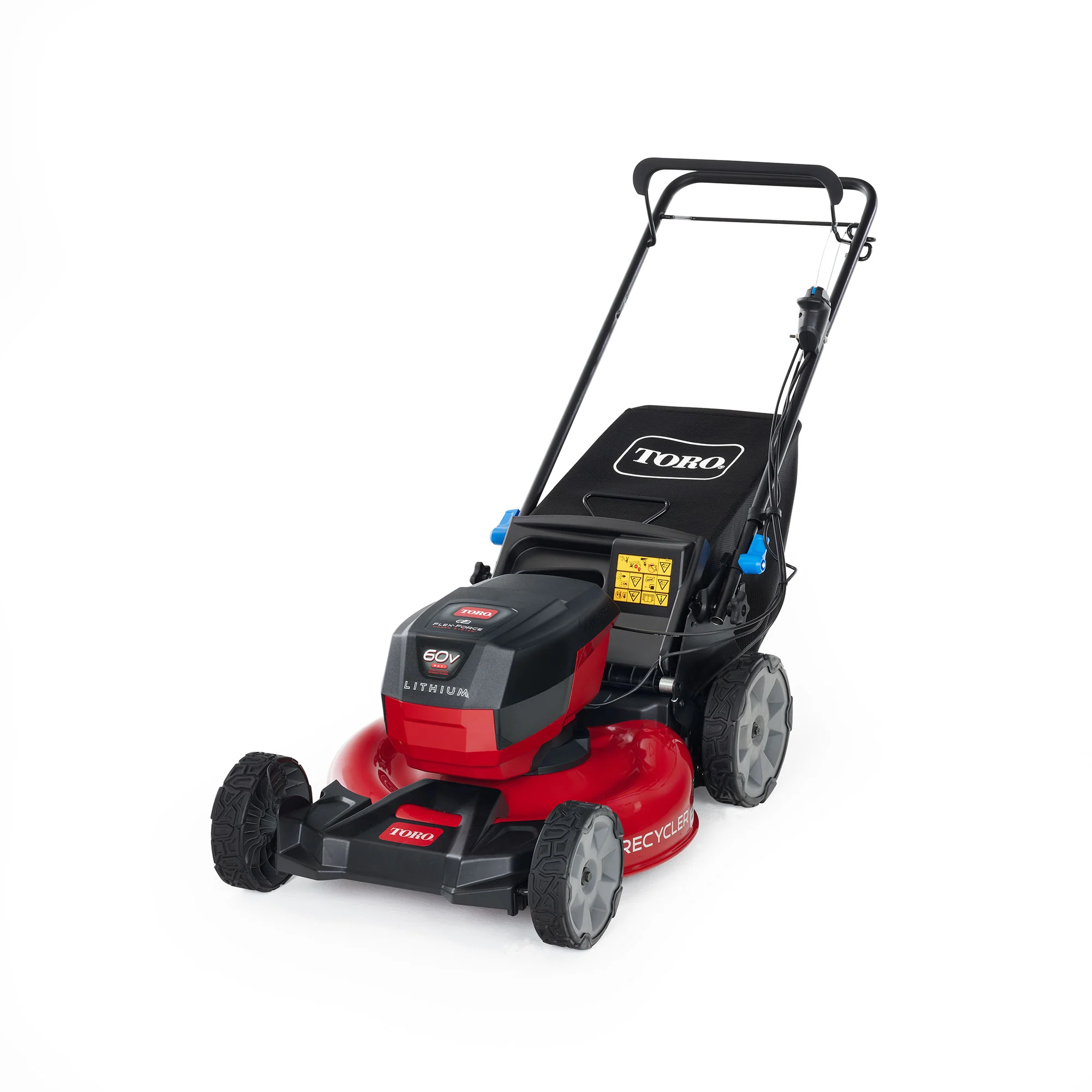 Toro 60V Max 21" Recycler® w/SmartStow® Self-Propelled Lawn Mower - 5.0Ah Battery - Image 2