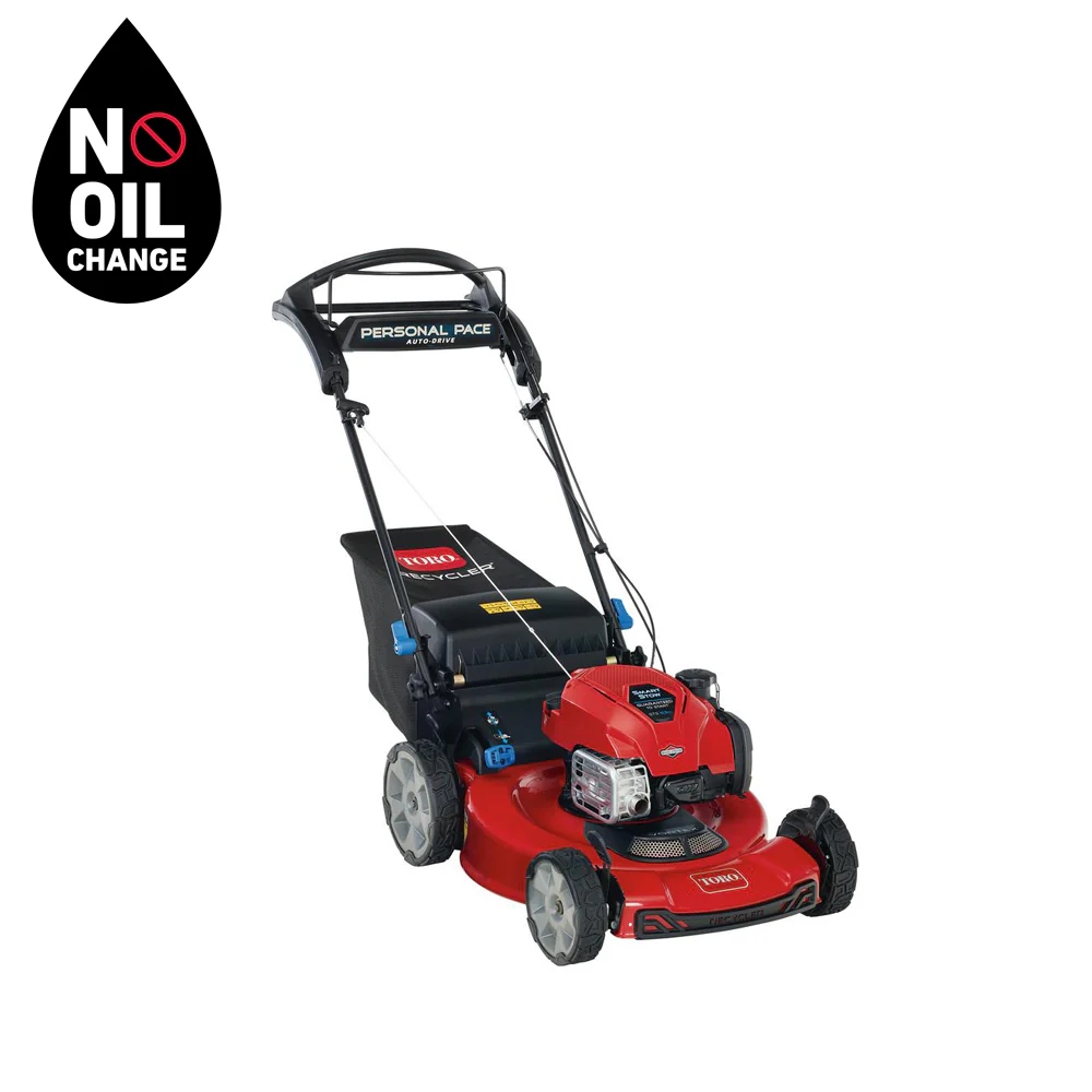 Toro 22" Recycler® w/ Personal Pace® & SmartStow® Gas Lawn Mower - Image 4