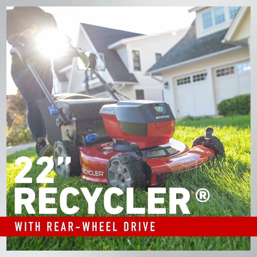 Toro 60V MAX 22" Recycler Lawn Mower w/ Personal Pace & SmartStow - Image 4