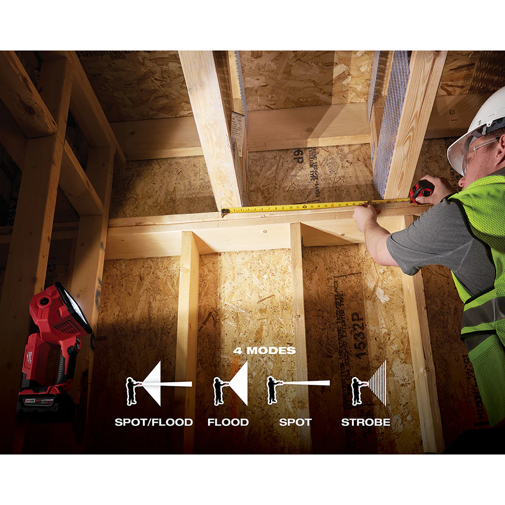 Milwaukee M18 Cordless Search Light - Tool Only - Image 5