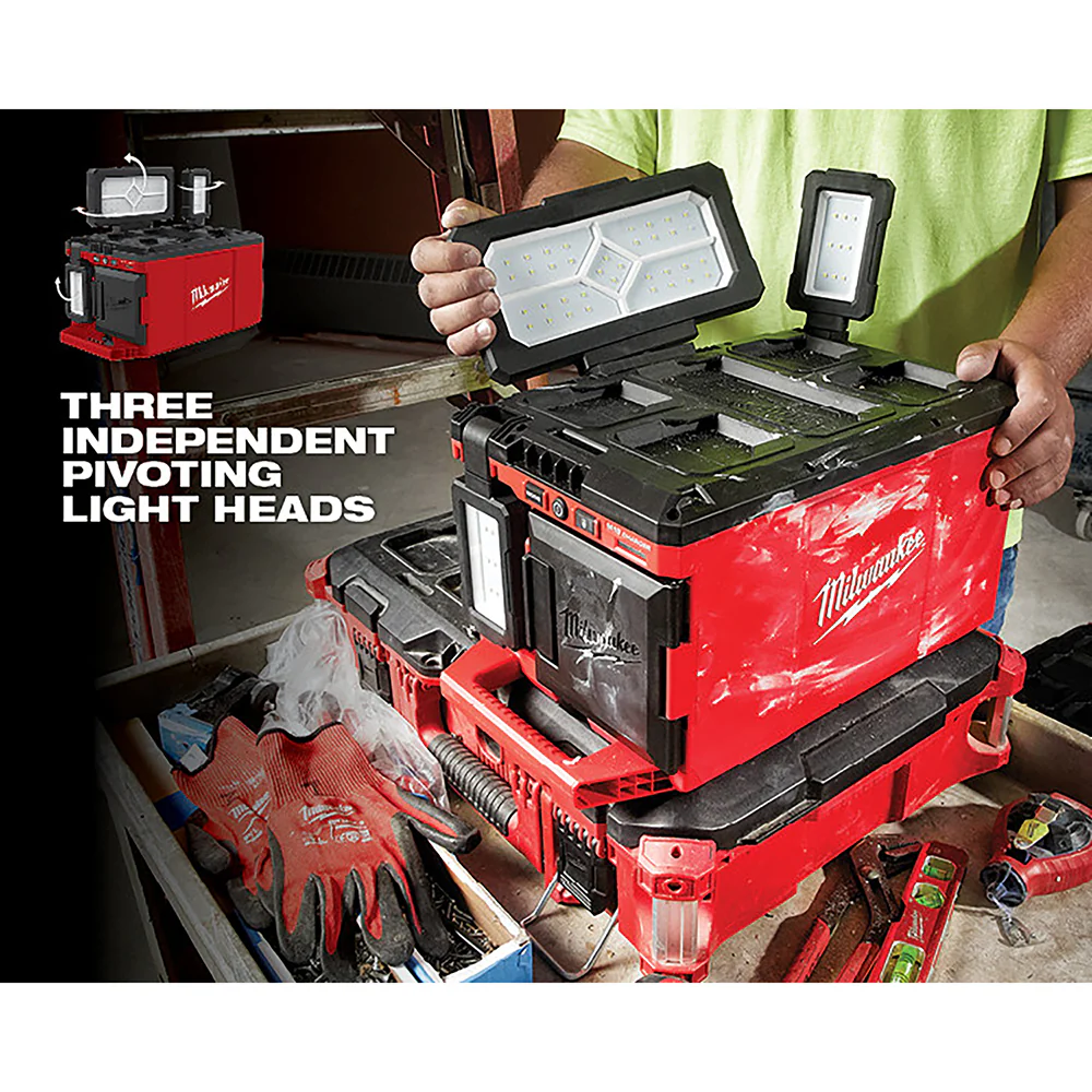 Milwaukee M18 Cordless PACKOUT Light/Charger  - Tool Only - Image 7