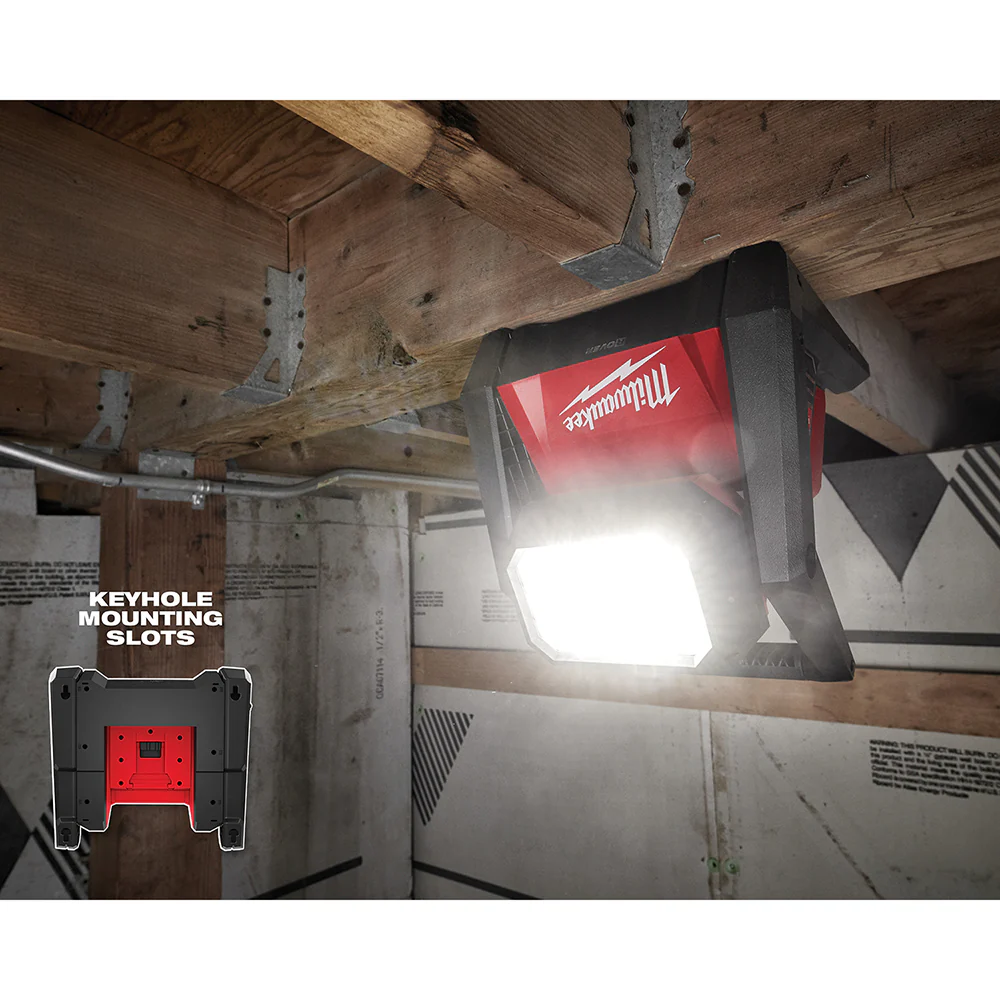 Milwaukee M18 Cordless ROVER Dual Power Flood Light - Tool Only - Image 6