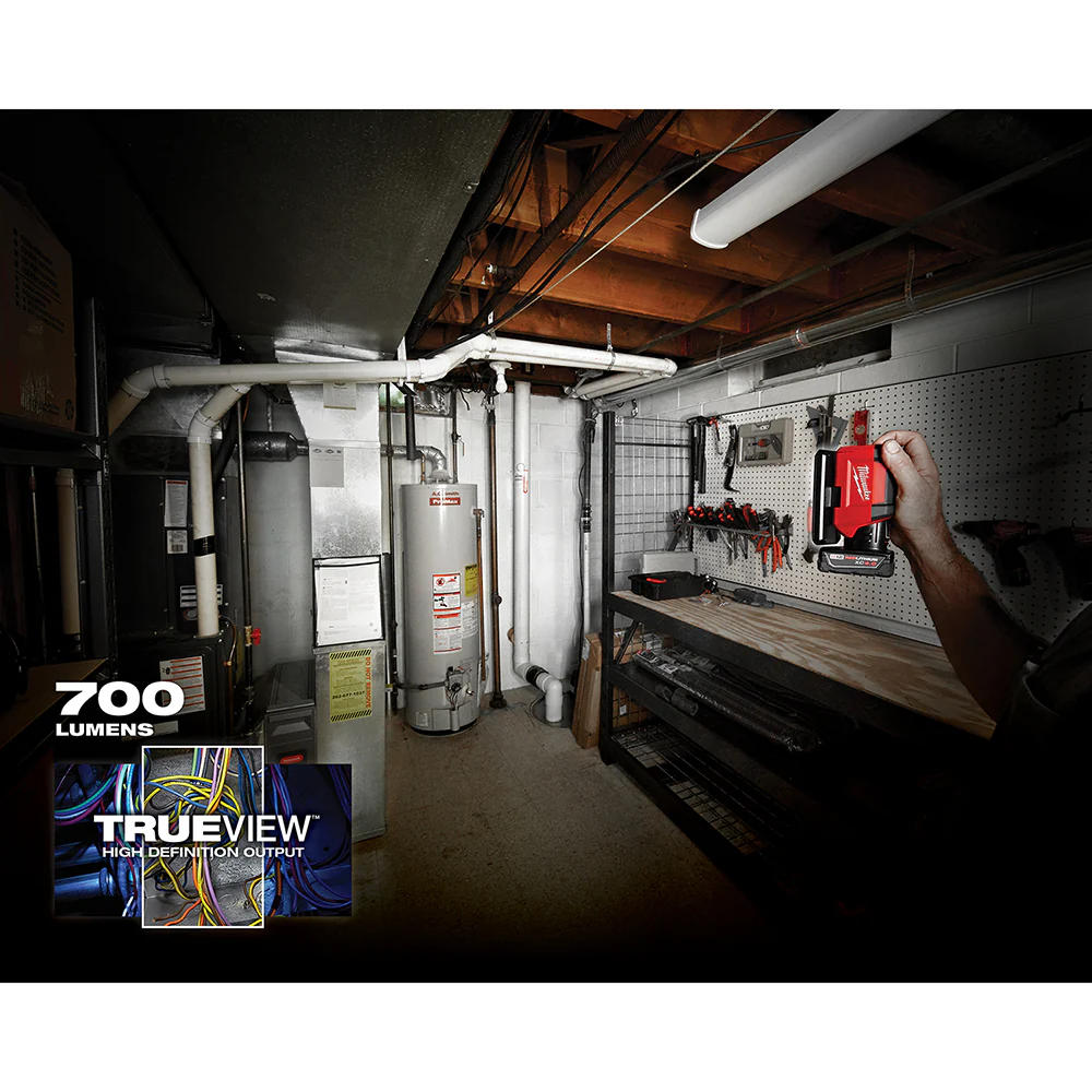 Milwaukee M12 Cordless ROVER Service and Repair Flood Light w/ USB Charging - Tool Only - Image 4