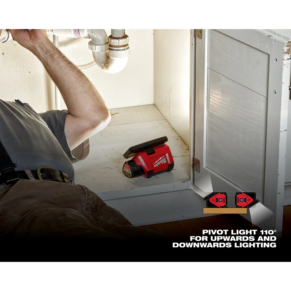 Milwaukee M12 Cordless ROVER Service and Repair Flood Light w/ USB Charging - Tool Only - Image 7