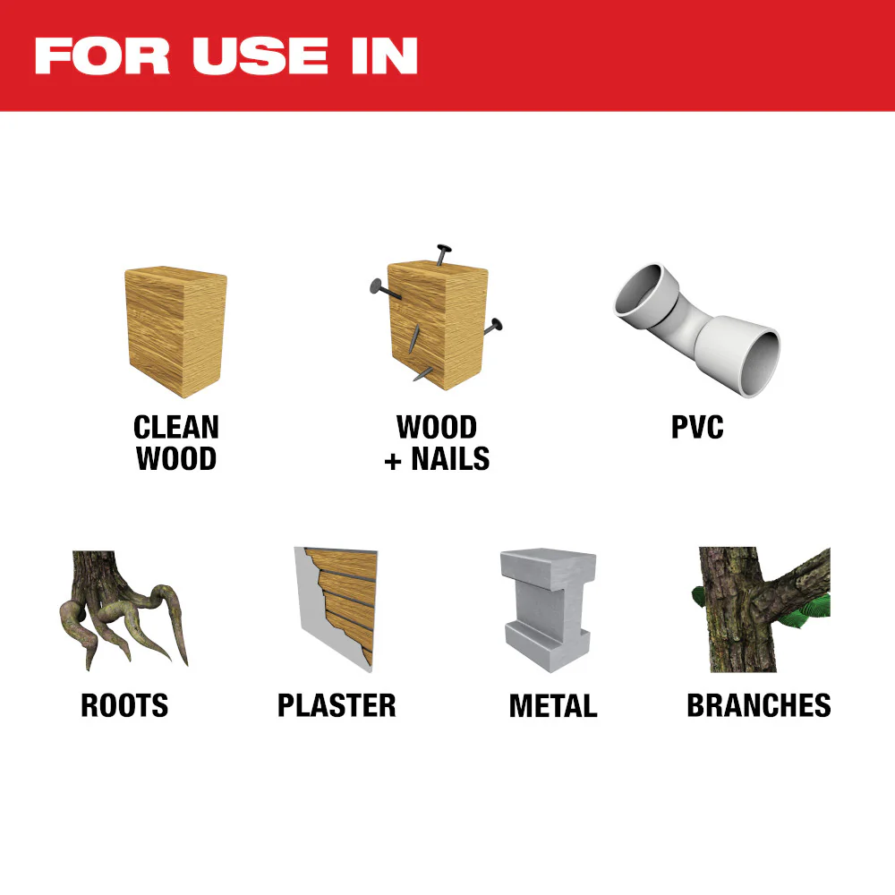 Milwaukee M12 Cordless HACKZALL Reciprocating Saw One Battery Kit - Image 5