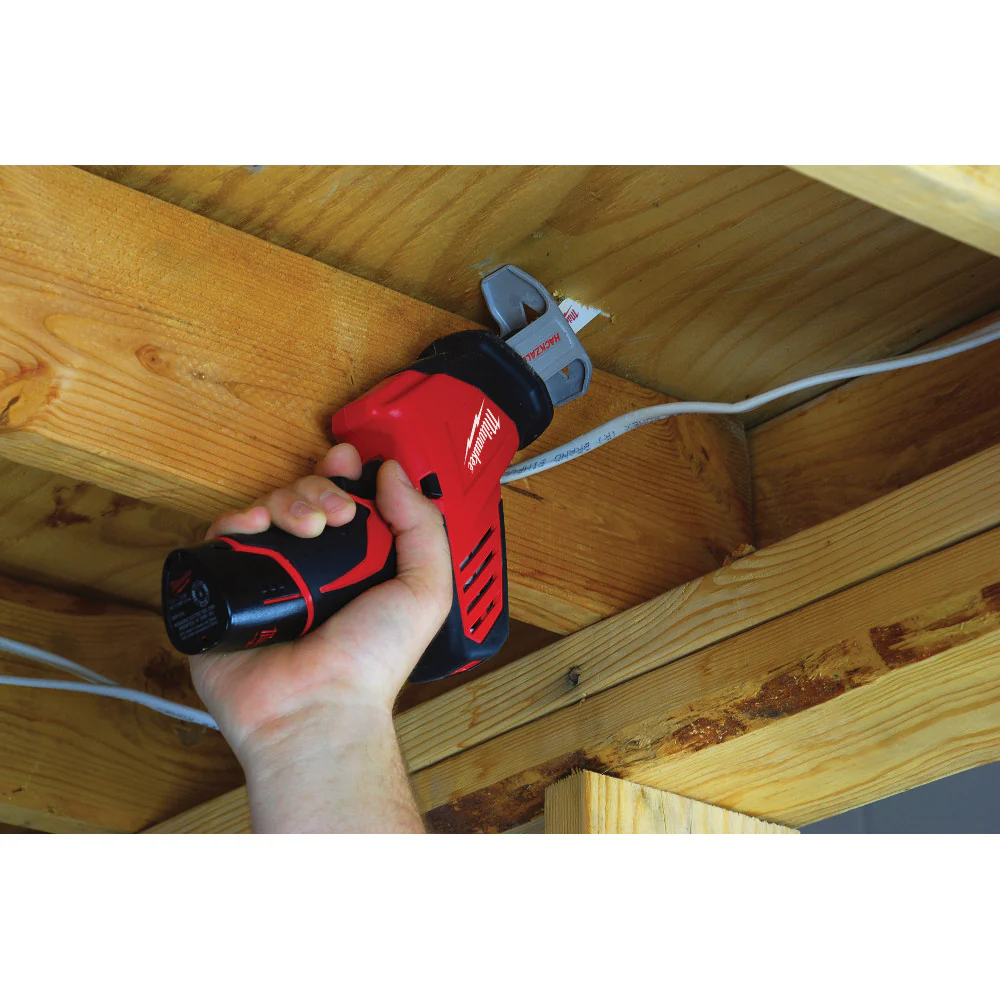 Milwaukee M12 Cordless HACKZALL Reciprocating Saw One Battery Kit - Image 6