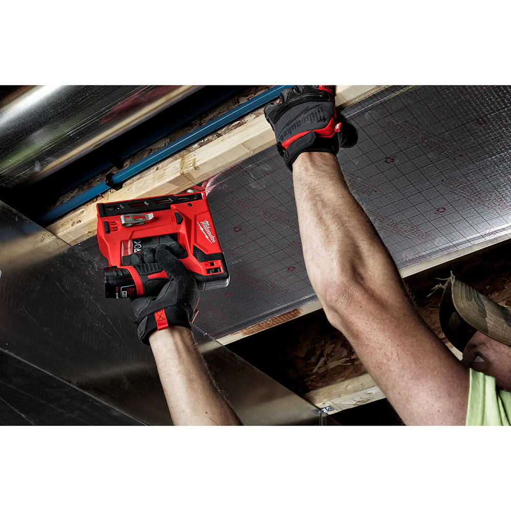Milwaukee M12 Cordless 3/8" Crown Stapler - Tool Only - Image 6